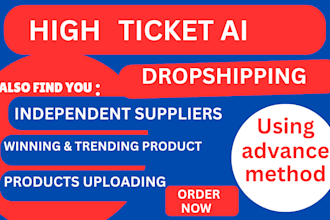provide you high ticket dropshipping niches trending product