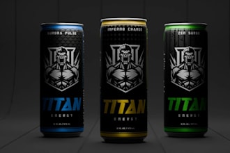 design professional product label and bottle packaging design for water, wine