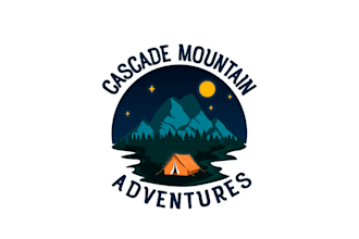 create travel agency hotel photography adventure resort logo