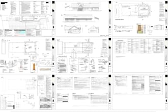 create architectural city permit, architectural blueprints using chief architect