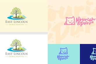 create college sports animal mascot logo design