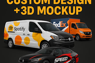 do car wrap design, van wrap, vehicle wrap designs,