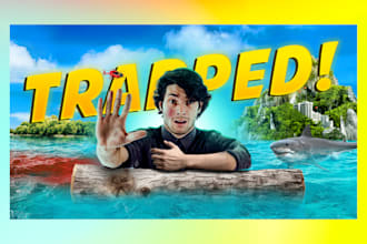design attractive youtube thumbnail