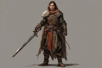 illustrate rpg fantasy dnd character art