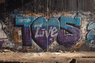 draw doodle art or custom graffiti for any of your purpose