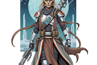 design your sci fi and star wars character