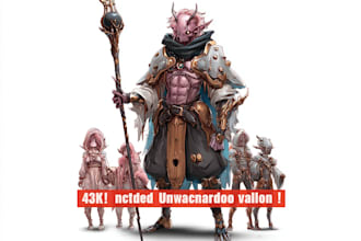 create a dark fantasy character for you