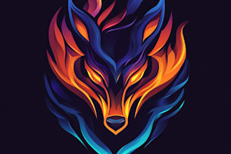 make a fantasy game logo and branding