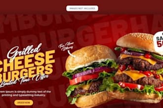 build a restaurant website catering food chef website online ordering website