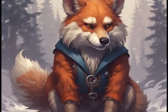 draw your furry, fursona or your character art