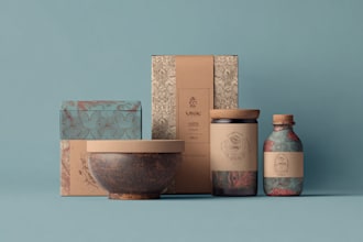 do amazon packaging box and label design for your product