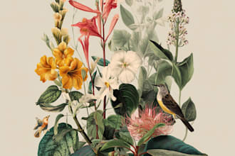 paint watercolour botanical illustrations
