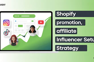 launch your shopify influencer, and affiliate marketing campaign