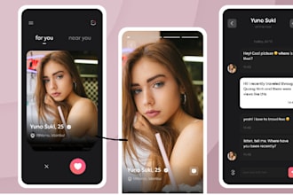 dating chat app, social chat, livestreaming app, booking app, social media app