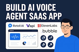 build saas app ai voice agent retell ai vapi elevenlab analytics dashboard