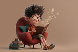 design children story book illustrations