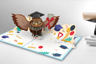 design pop up book for your brand