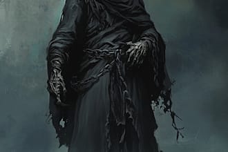 design a fantasy horror and fantasy horror character