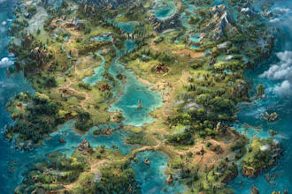 create a custom fantasy map for you