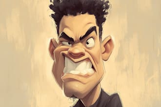 create bighead cartoon caricature from your photo