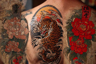 design personalized japanese style tattoos