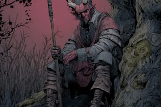 make fantasy horror characters or fantasy horror book cover