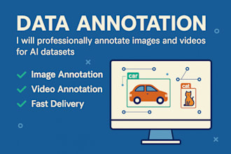 professionally annotate images and images for ai datasets