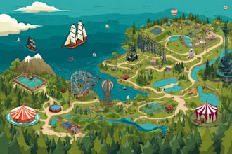 map illustration vector illustration vector map