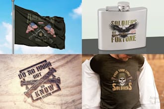 make vintage t shirt military american eagle logo
