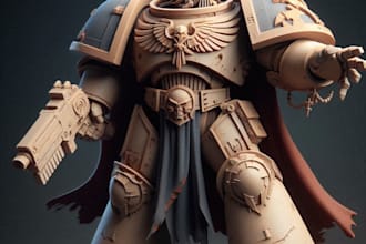 make an paint in favorite warhammer character for you