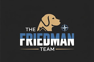 design a cute and professional dog care logo for your pet business