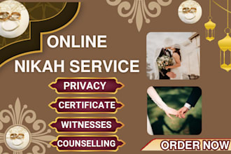 be online nikah imam certificate muslim marriage witnesses istikhara dua advice