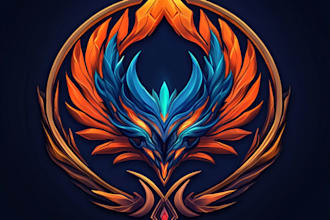 design medieval, fantasy, rpg gaming logo