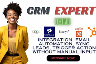 connect klaviyo, zapier, zoho, smartlead, and hubspot crm workflows