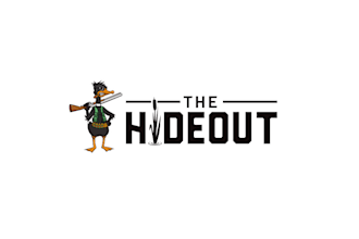 do a vintage fishing, hunting, mountain, and climbing logo