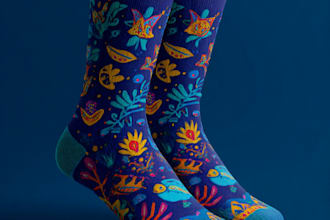 design custom and unique socks design