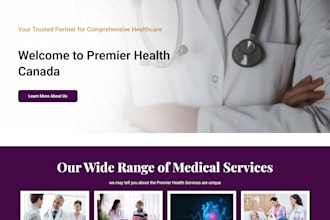 create healthcare staffing website, healthcare home care and recruitment website