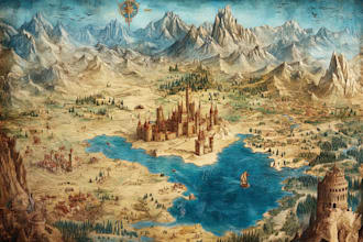 create your fantasy map, worldmap, battlemap for dnd etc