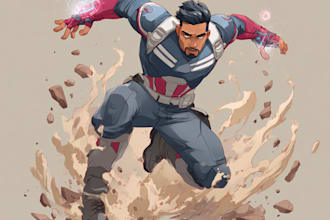 do comic book art, comic book illustrations