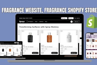 perfume shopify store fragrance store cologne store perfume dropshipping website