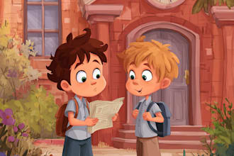 maka a children book illustrations and children book cover
