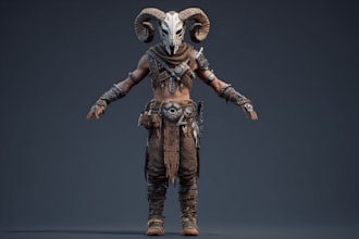 create game art, vtuber character designs, environment art