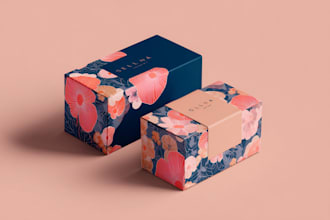 do box packaging design and product packaging design