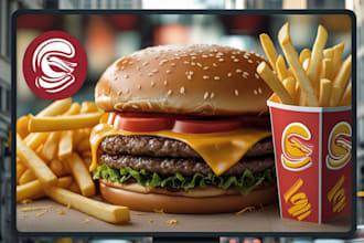 design restaurant billboard and signage graphics