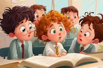 do 3d children book illustration 3d children illustration