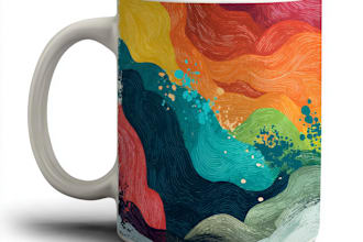 do  awesome coffee mug designs for your pod business