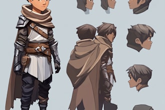 do 2d characters and 2d game assets character animations