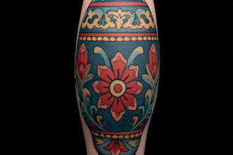 create old school or traditional tattoo style design