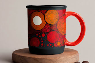 do trendy coffee mug design for your pod business