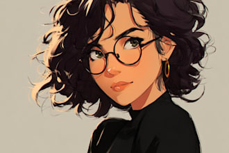draw you a portrait, concept art, oc art, vtuber art, anime
